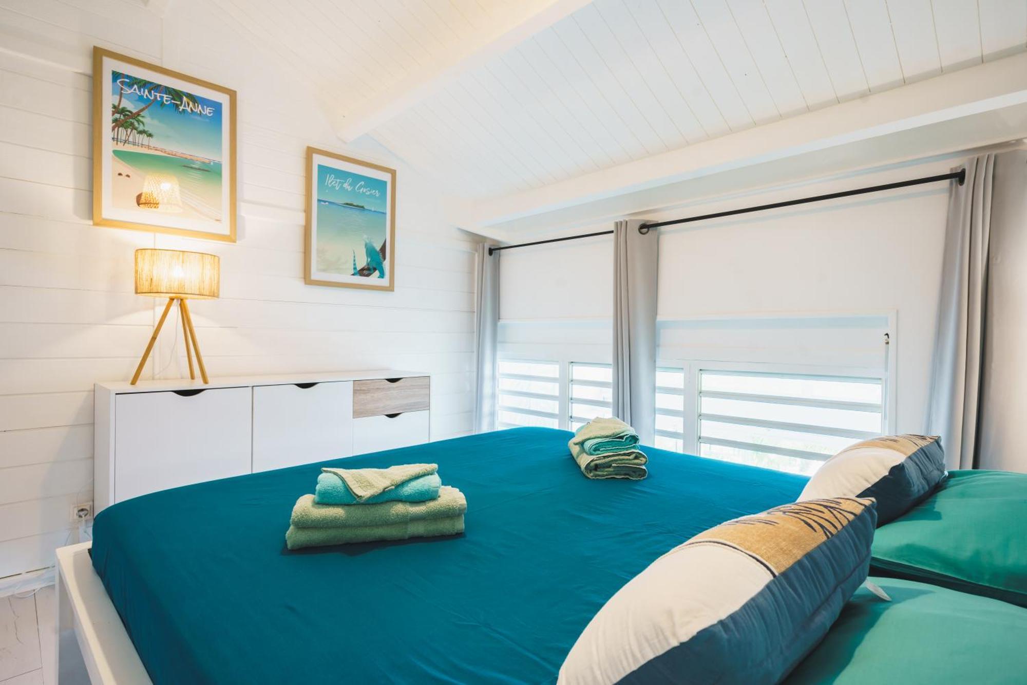 Le Touloublue - Tres Bel Appartement Face A La Mer Sainte-Anne  Eksteriør bilde